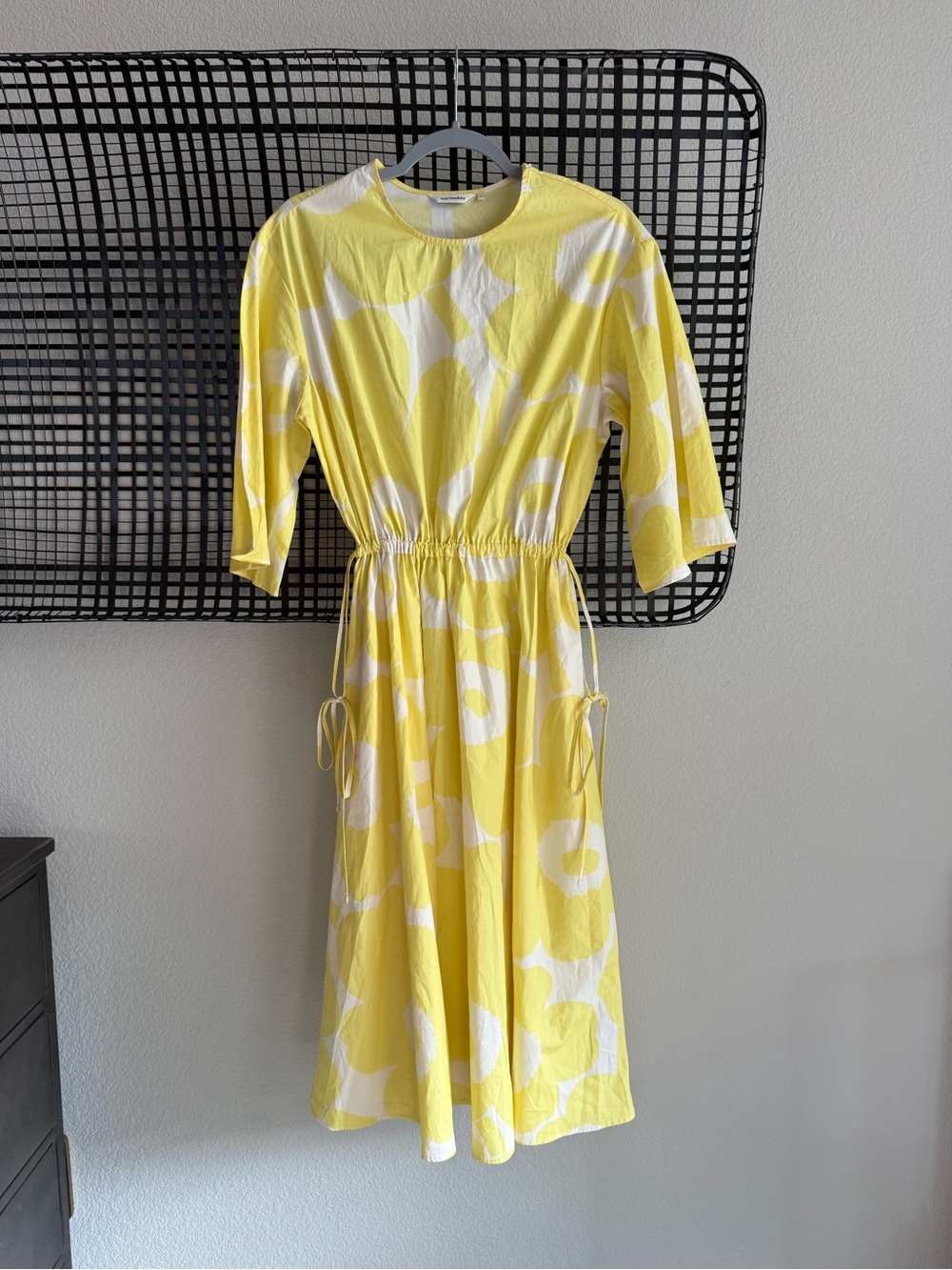 Marimekko Fiaali Unikko Poplin Dress - Picture 2 of 8